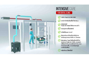 ระบบคุณภาพอากาศในคลินิกทันตกรรม INTECSIVE CARE FOR DENTAL